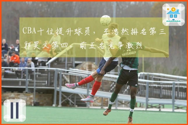 CBA十位提升球员，王浩然排名第三郭昊文第四，前五名竞争激烈